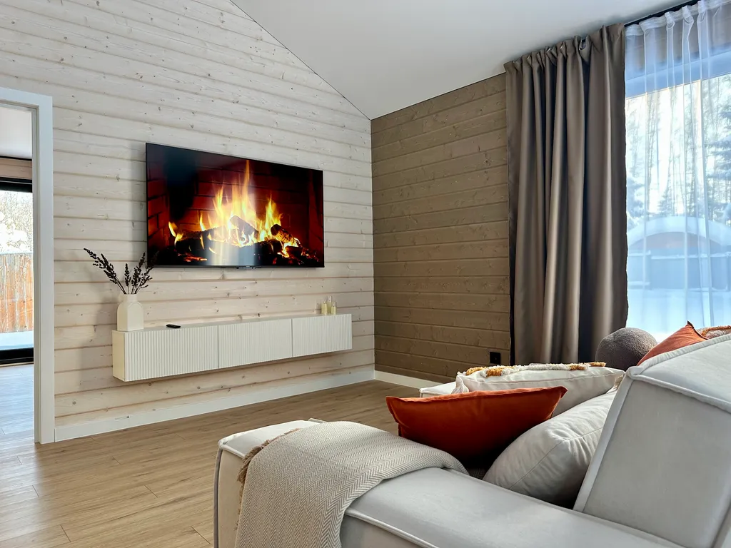 Дом ДАЧА №8 с мастер-спальней и видом на лес