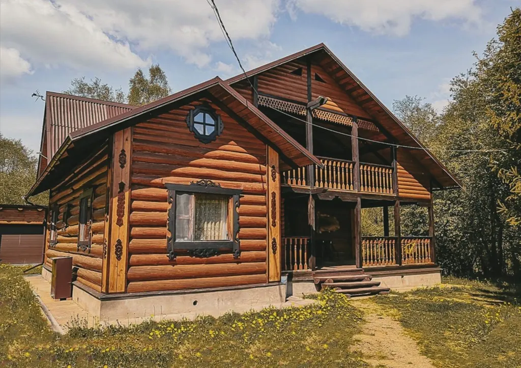 Бревенчатый коттедж на озере Селигер — аренда посуточно в Неприе