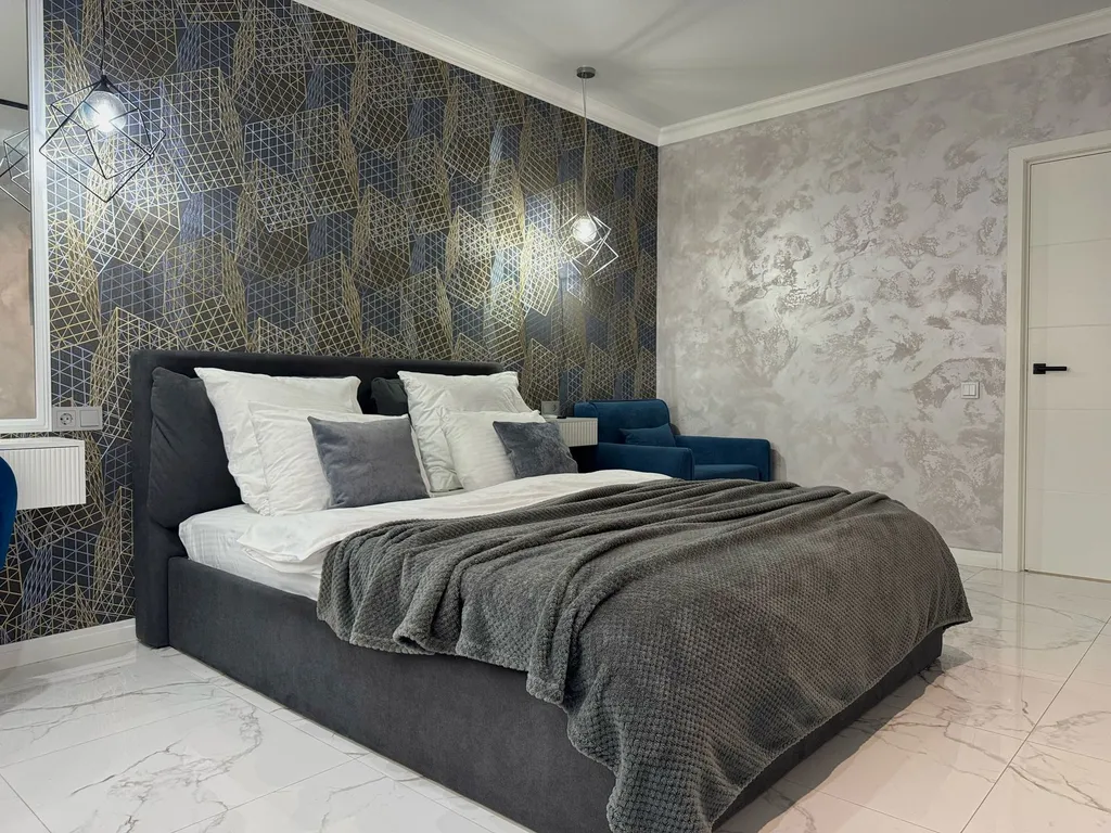 Апартаменты авроратзакрытая парковка, новый ремонт