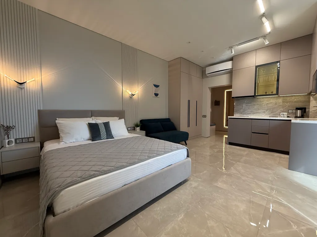 Квартира Апартаменты люкс у моря с бассейном в АК Морской берег — аренда посуточно в Лазаревское