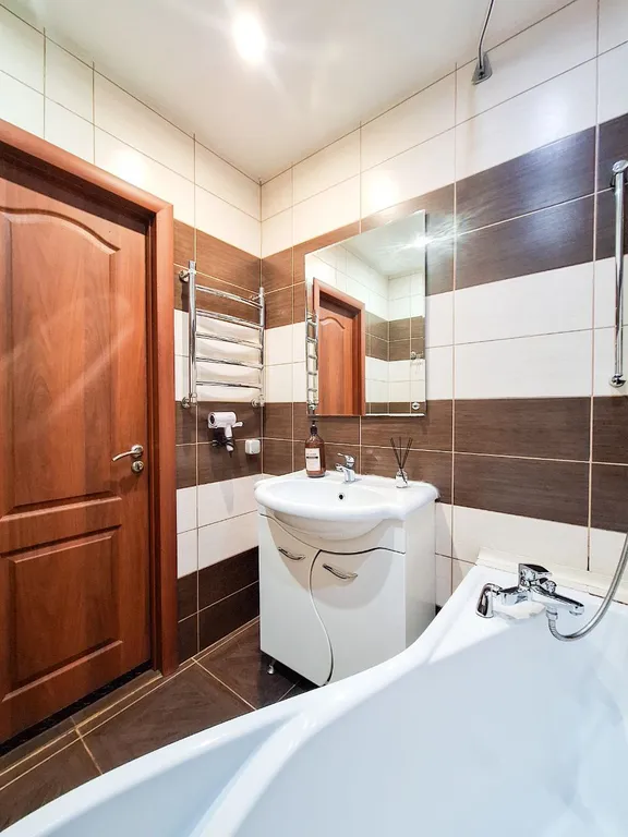 Уютная и просторная двухкомнатная квартира с заселением до 7 человек