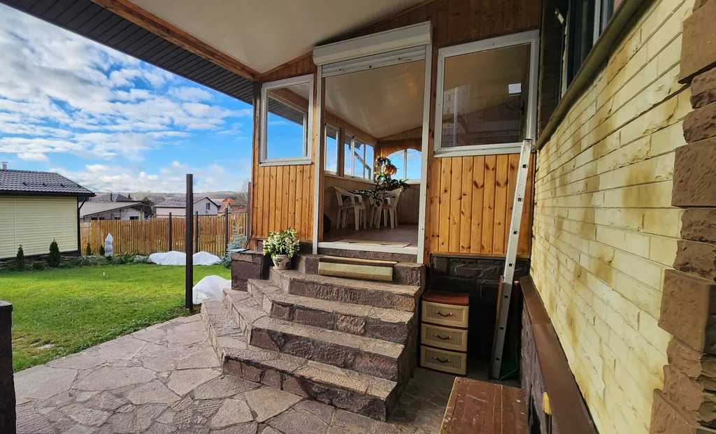 Дом с баней на выходные в Кленово