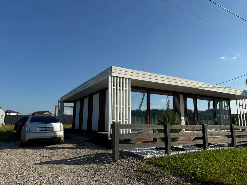 Коттедж Дом с панорамными окнами • на 6 человек • внутри ЦКАД — Становое