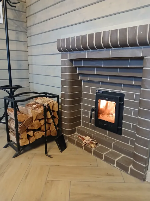 Дом и баня на дровах