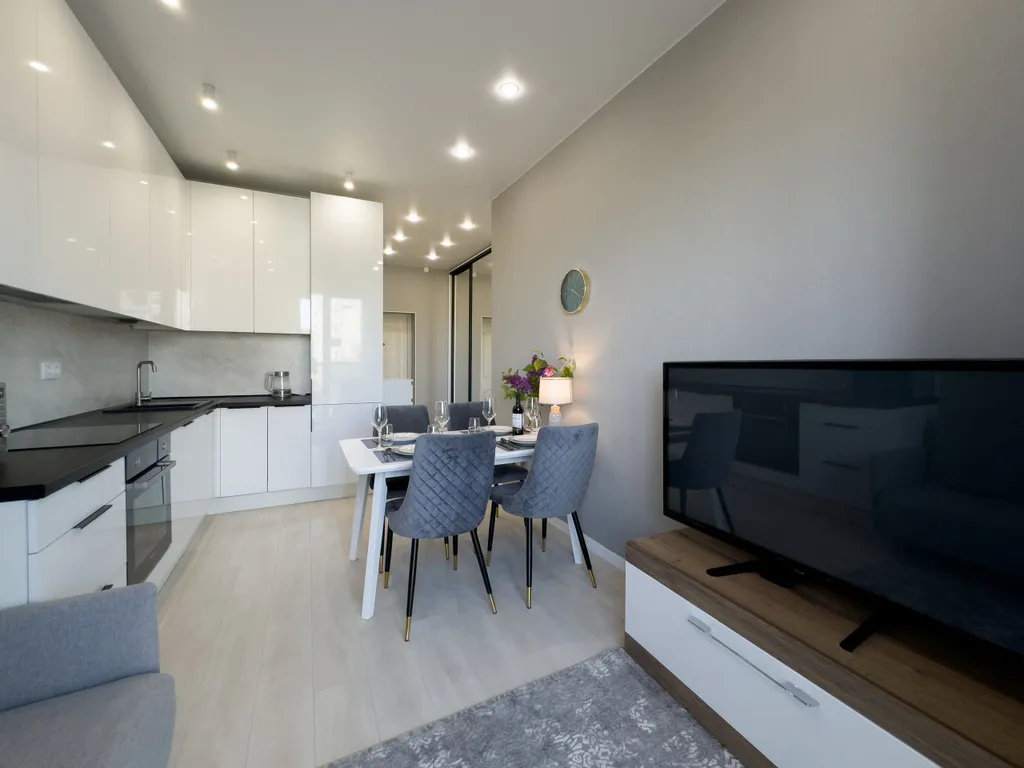 Квартира Квартира Дизайнерский апартамент с видом на море — Зеленоградск