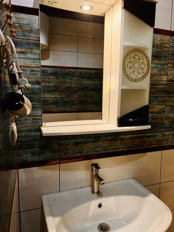 Студия с дизайнерским ремонтом