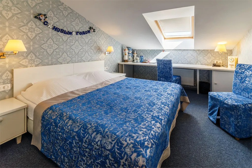 Двухместный номер с 1 кроватью или двумя односпальными Люкс-мансарда
