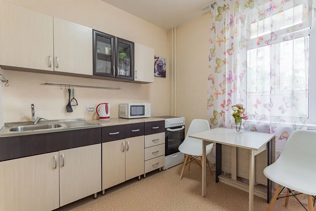 Комфортная квартира с отдельными кроватями