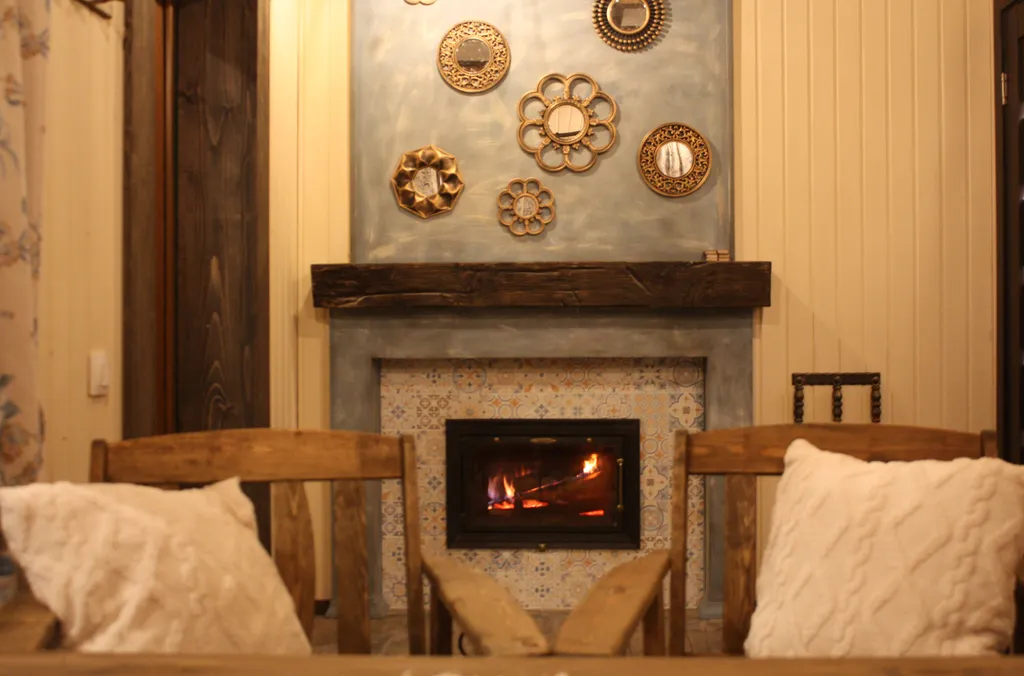 Шале с сауной на берегу реки