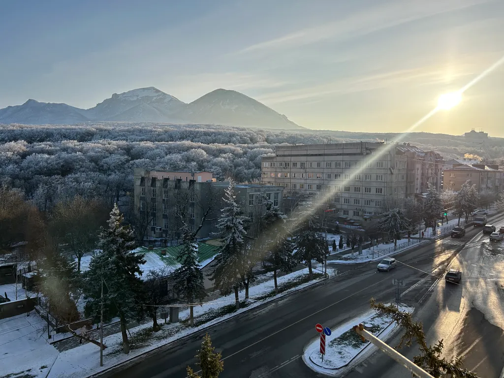 Квартира с видом на гору Бештау