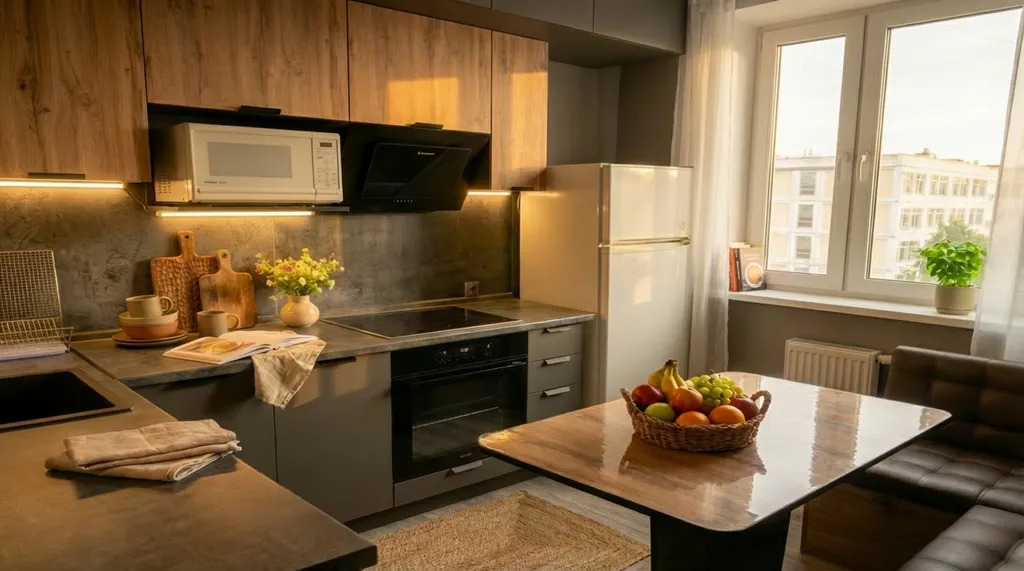 Квартира у станции Для командировок и отдыха