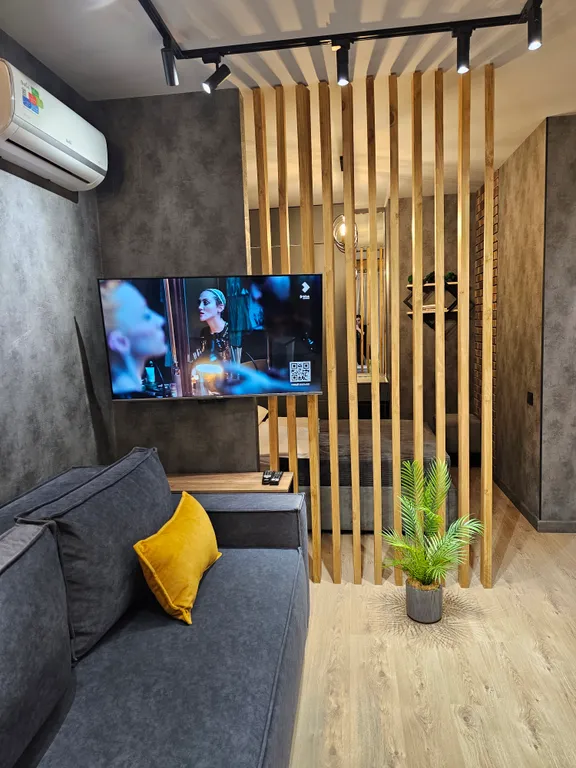 Квартира Стильная квартира в стиле Лофт с видом на горы — Сириус