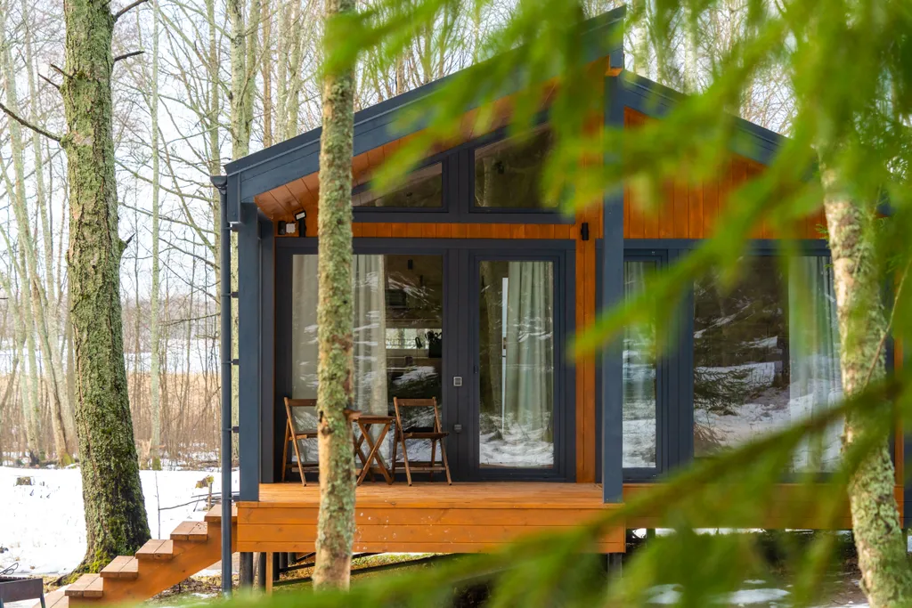 Дом с видом на лес