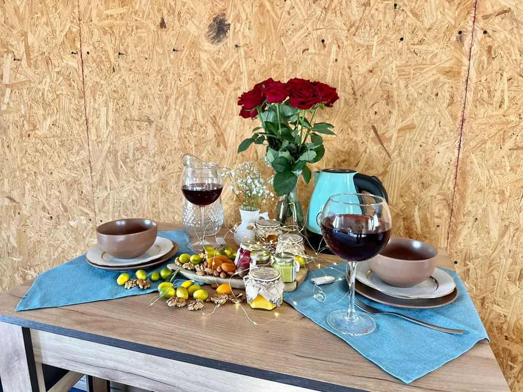 Синий домик