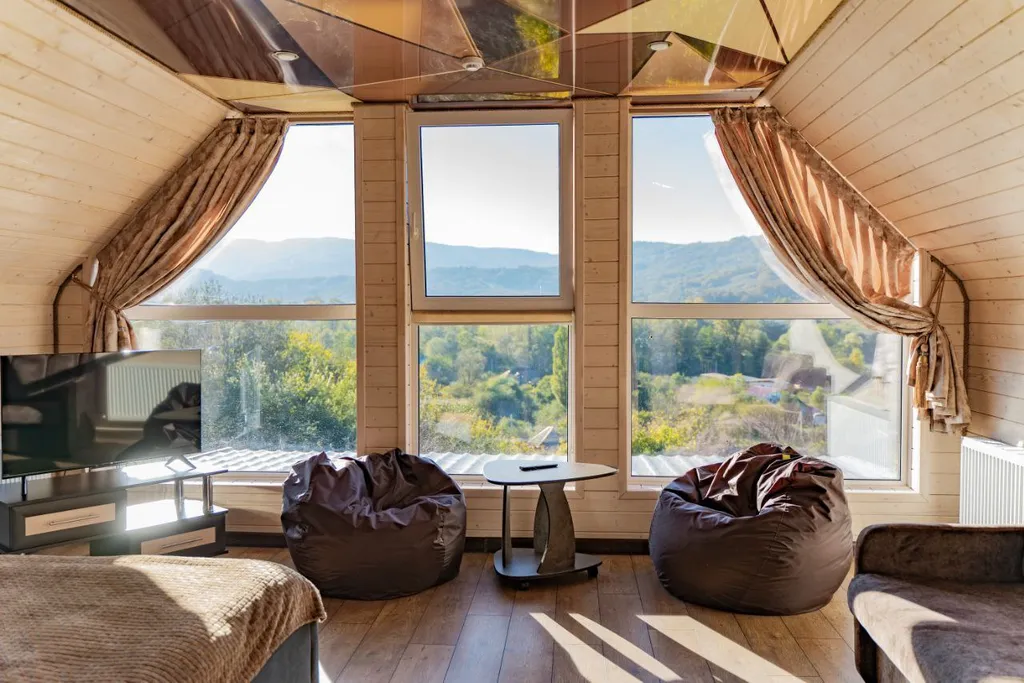 Коттедж с видом на горы