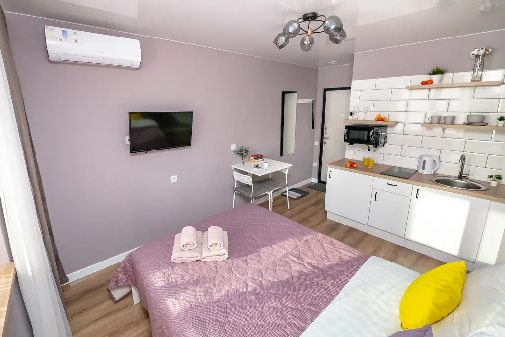 Стильная и уютная студия в районе Чуркина