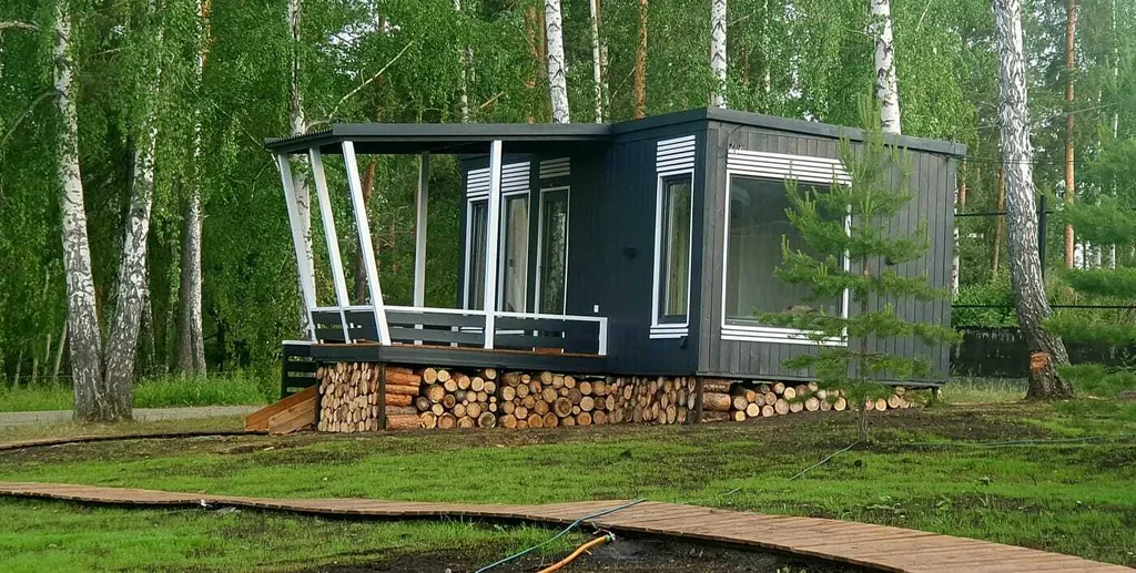 Коттедж Двухкомнатный дом с террасой — аренда посуточно в Екатеринбург