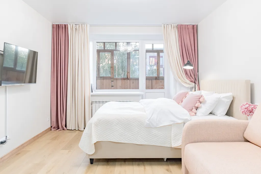 Новая квартира в нежных тонах