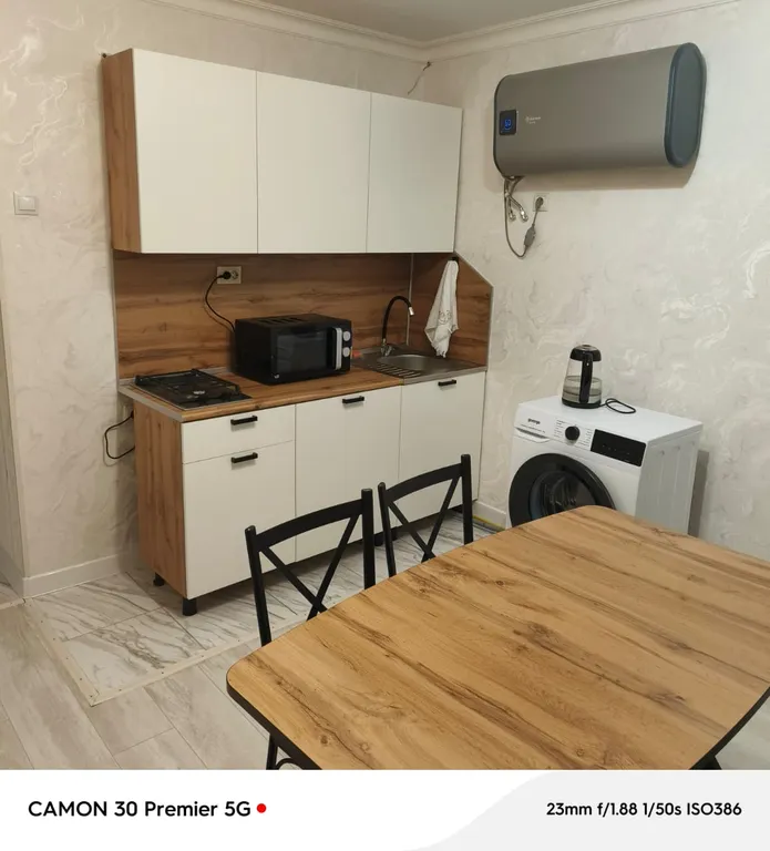 Квартира Однокомнатная светлая квартира в пешей доступности от моря — Махачкала