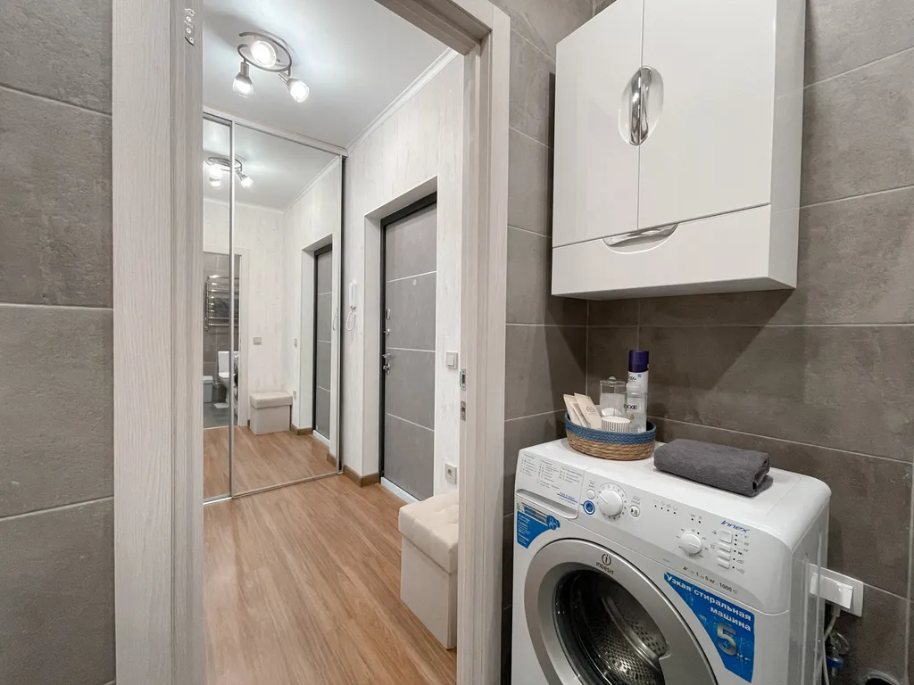 Уютная студия с встроенной кухней