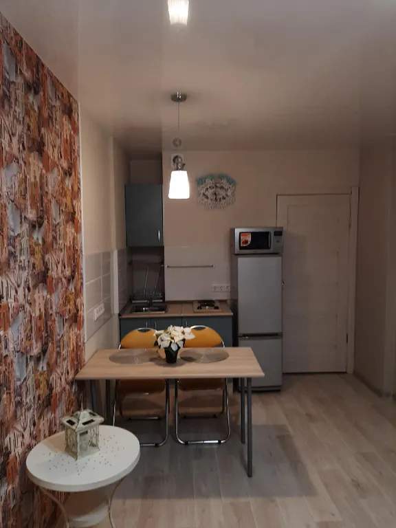 Уютная студия в новом доме с панорамным видом на город