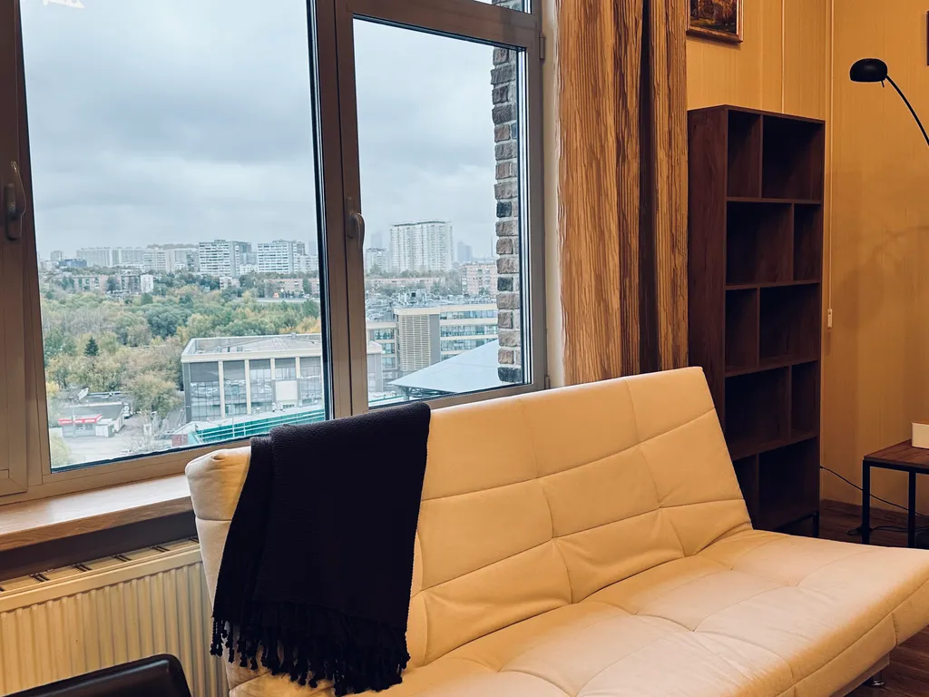 Квартира Квартира Просторный лофт с панорамным видом на город — Москва