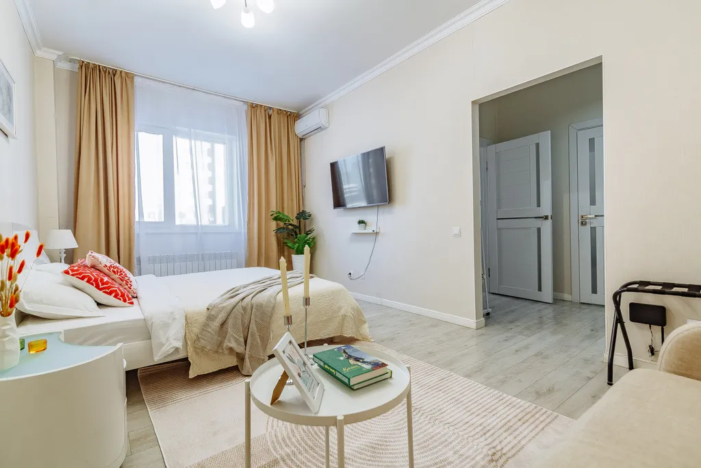 Уютная квартира в жк Алматау