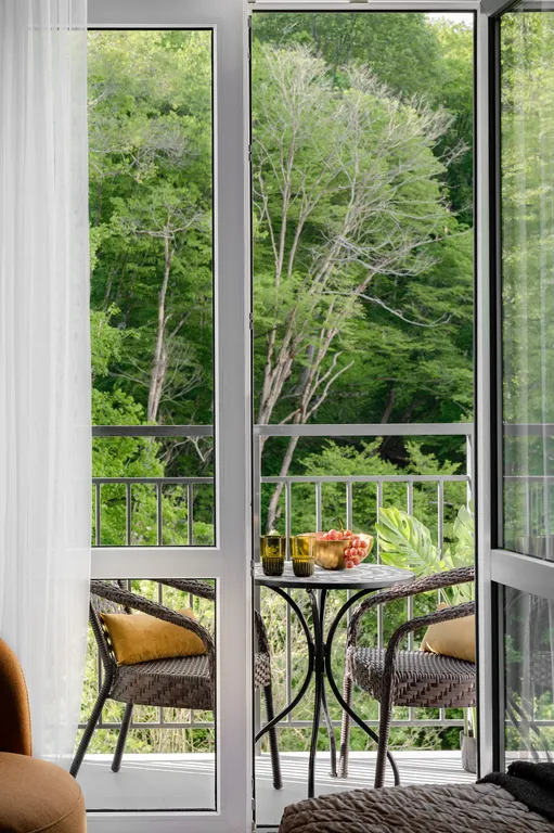 Студия с видом на лес в ЖК Летний