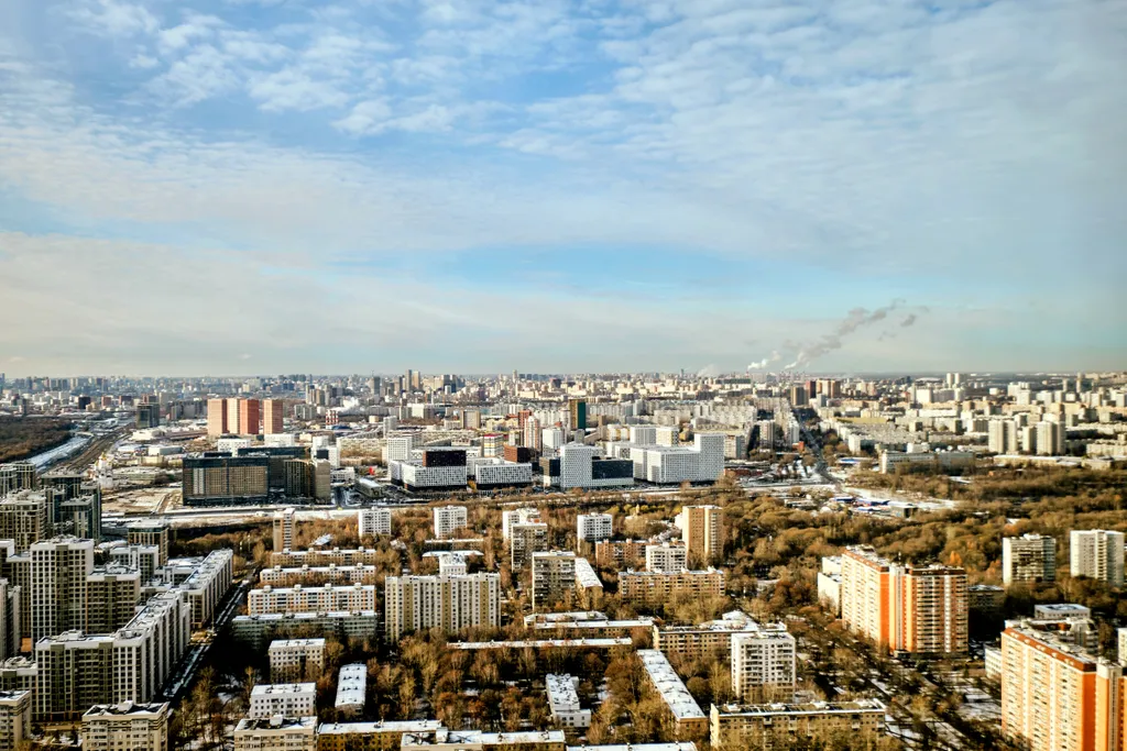 Квартира Квартира Студия в ЖК Афи Тауэр с уникальным видом на Москву — Москва