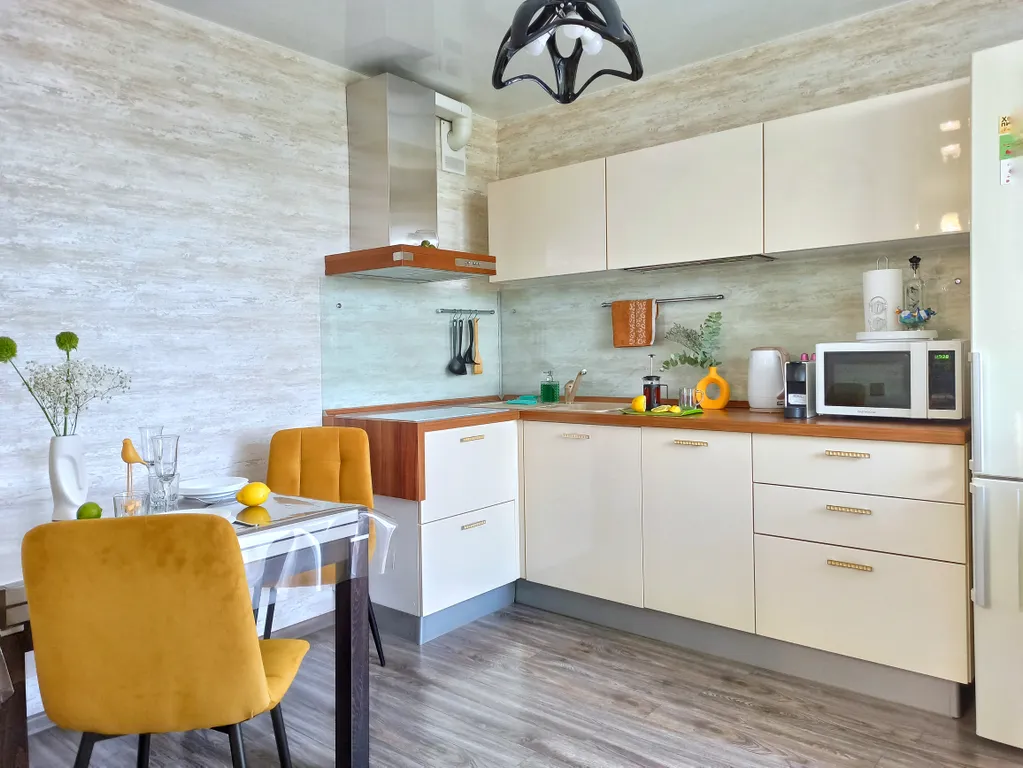 Видовая 1-комнатная квартира бизнес-класса в ЖК Клевер