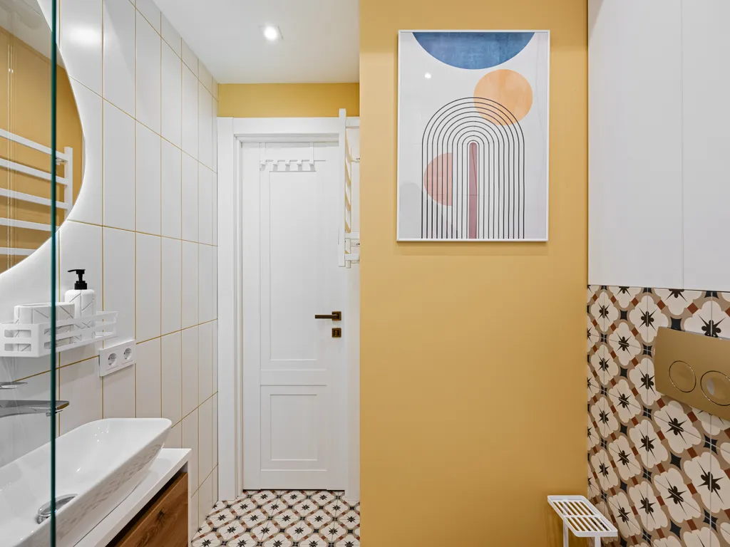 Квартира Квартира Стильная евродвушка в Пресненском районе у метро Белорусская — Москва