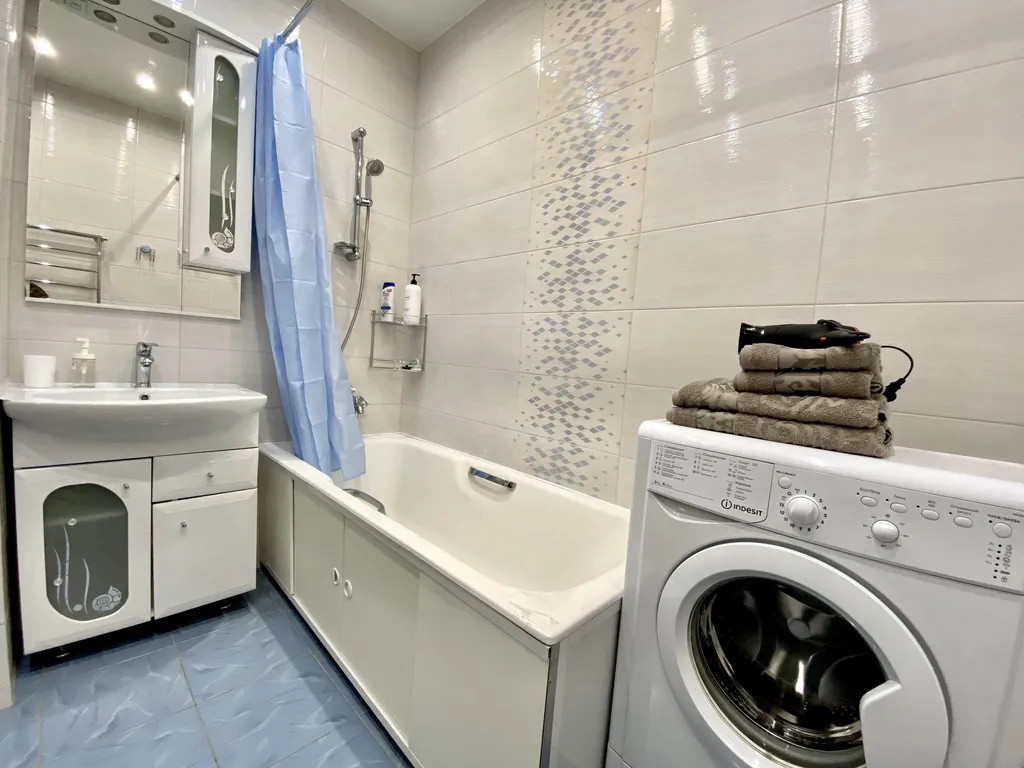 Квартира Квартира Уютная и светлая студия — Янино-1