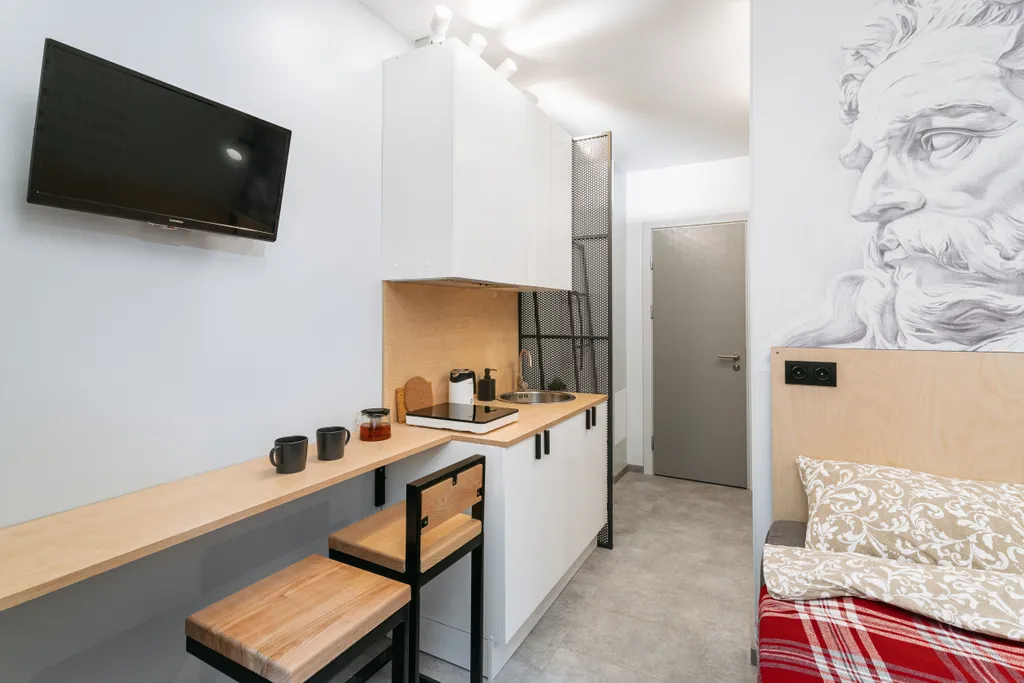 Квартира Квартира Смарт-студия у метро Садовая, Сенная, Спасская — Санкт-Петербург