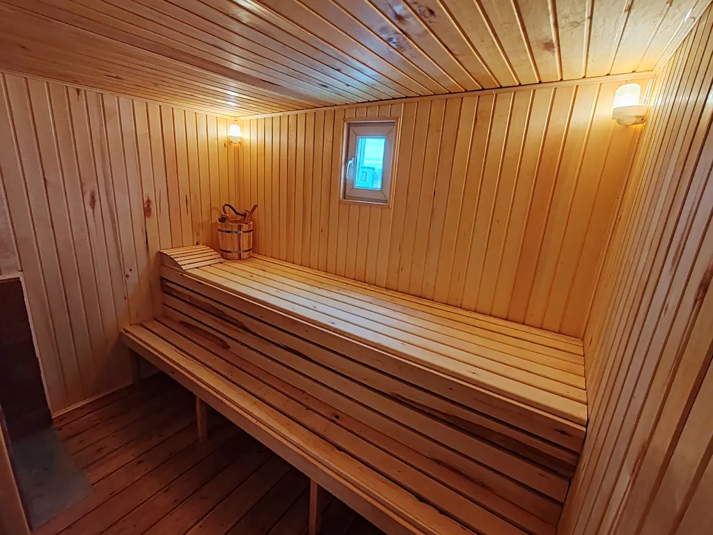 Уютный дом с баней