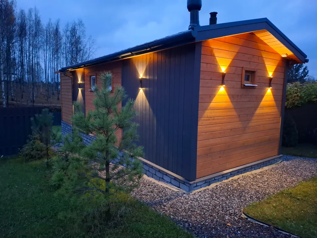 Scandic house с русской баней в 30 минутах от города