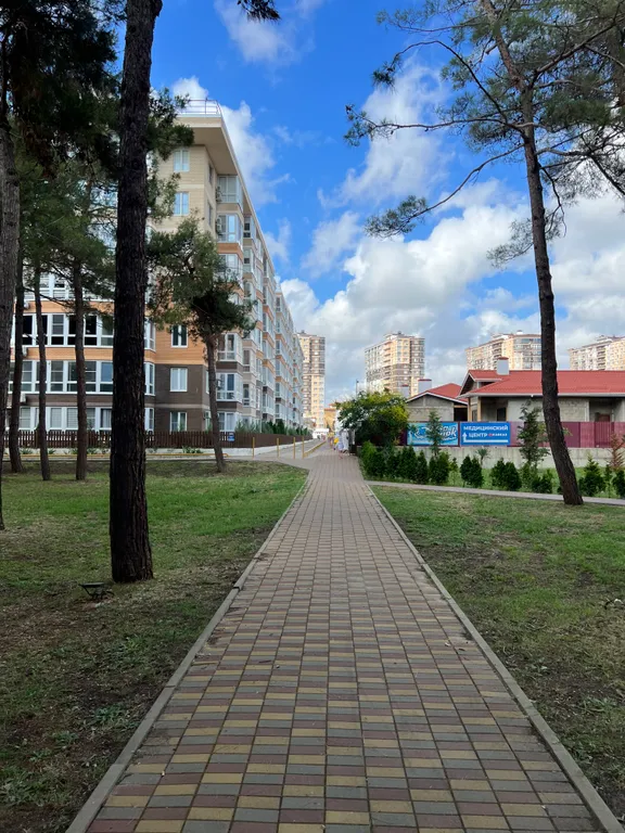 Квартира Квартира-студия с видом на море в Джемете — Анапа