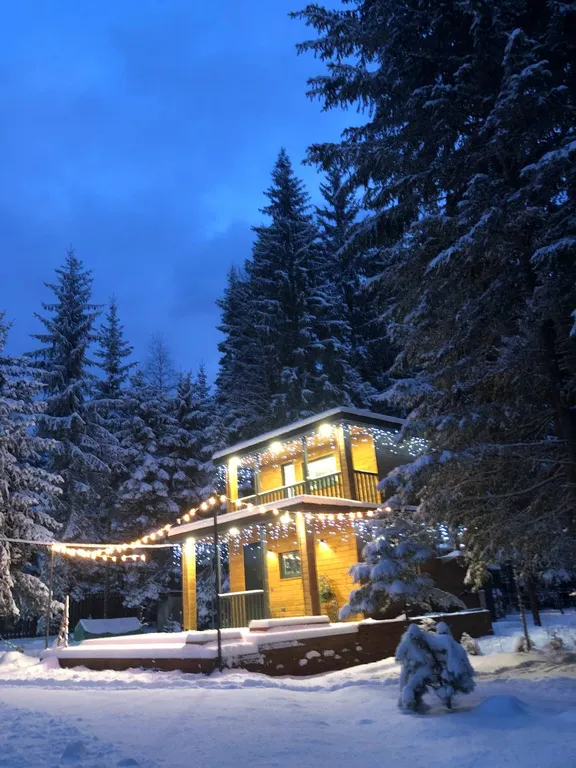 Уютный домик в лесу