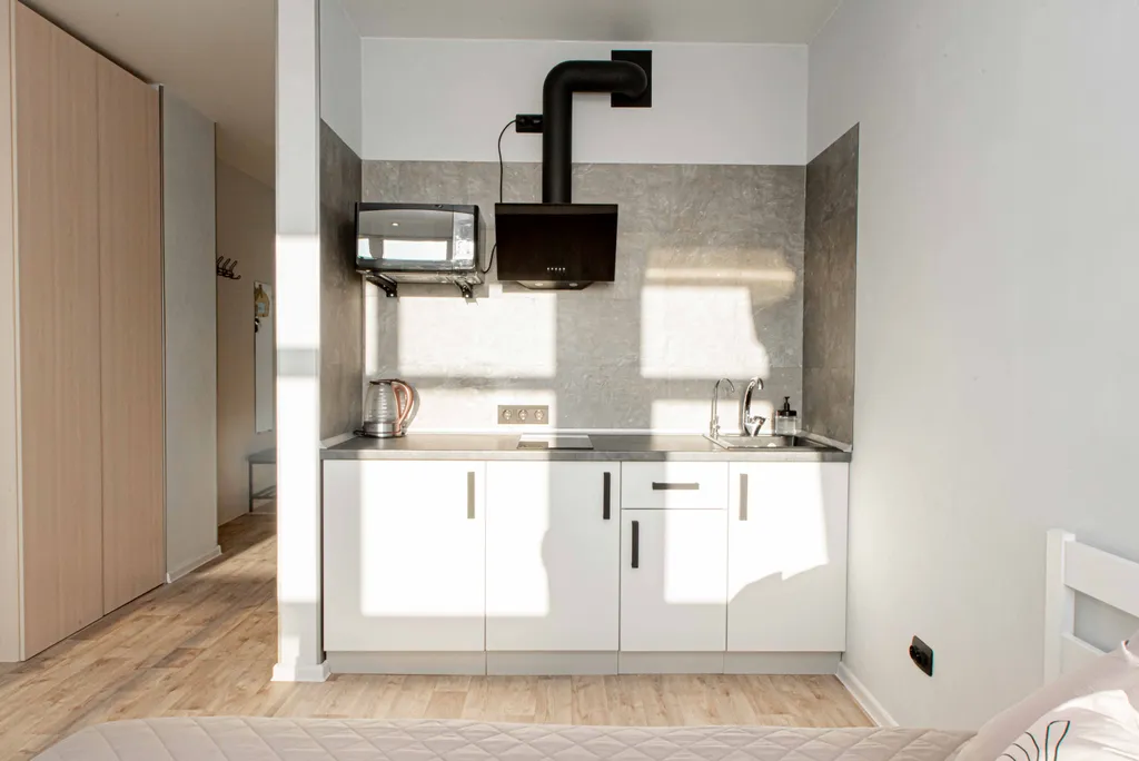 Квартира Квартира Уютная студия с видом на броско — Хабаровск