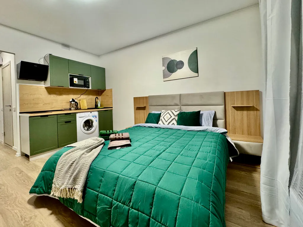 Квартира Студия на 16 этаже в Парковом — аренда посуточно в Обнинск