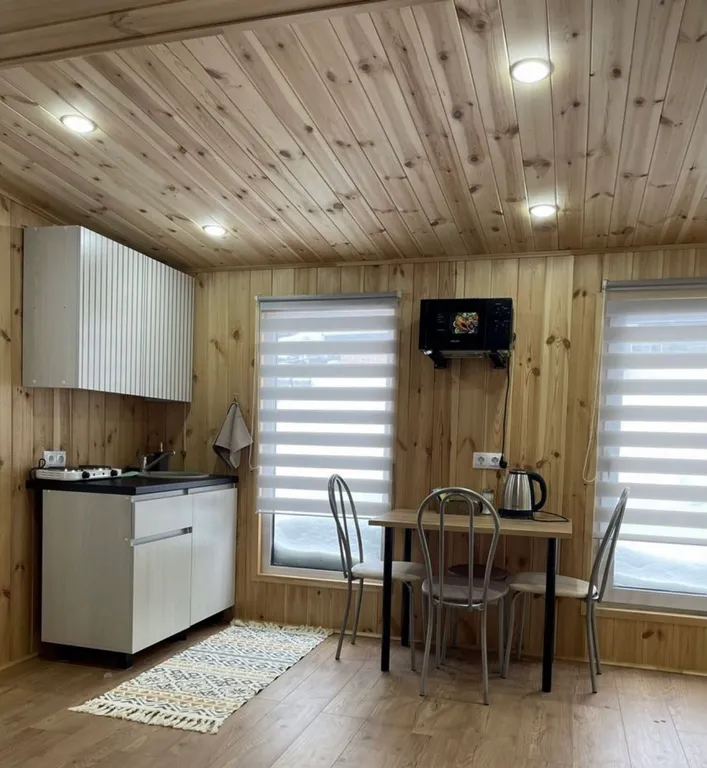 Частный дом у горы