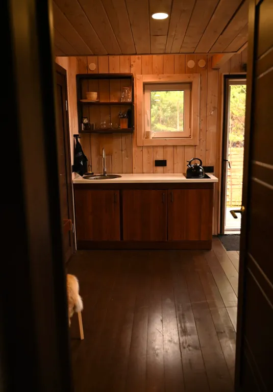 Отдых в лесу с баней и чаном