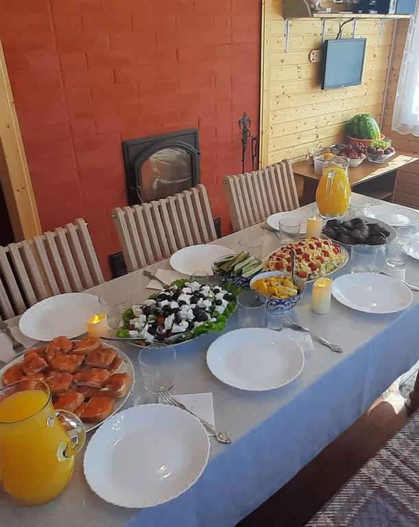 Сказочный дом у леса со всеми удобствами и баня