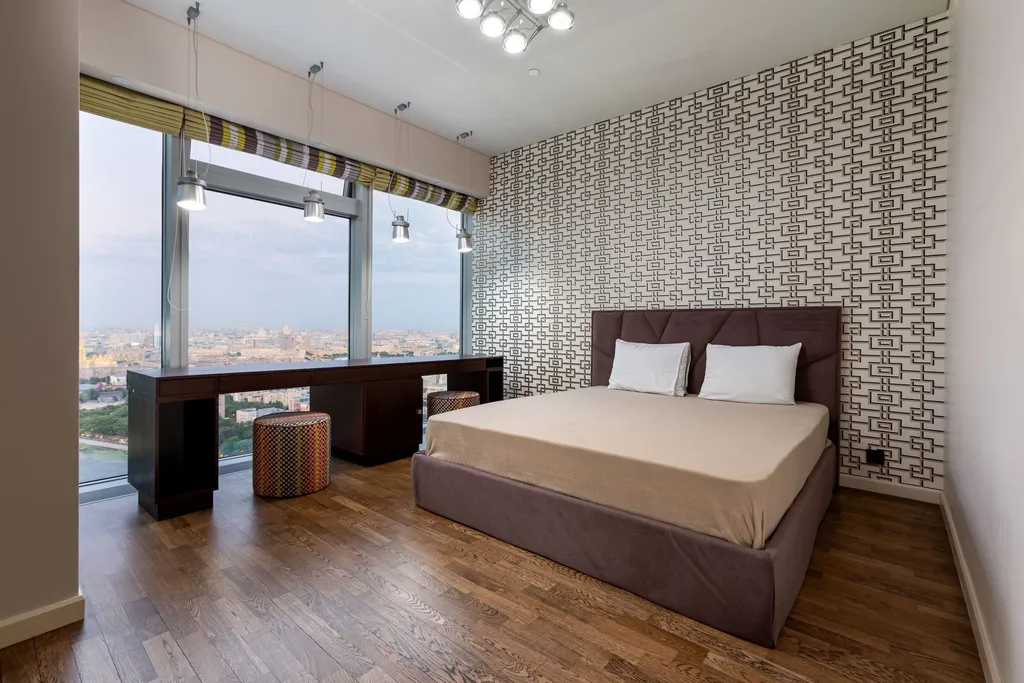 Апартаменты Москва Сити вид - золотой угол