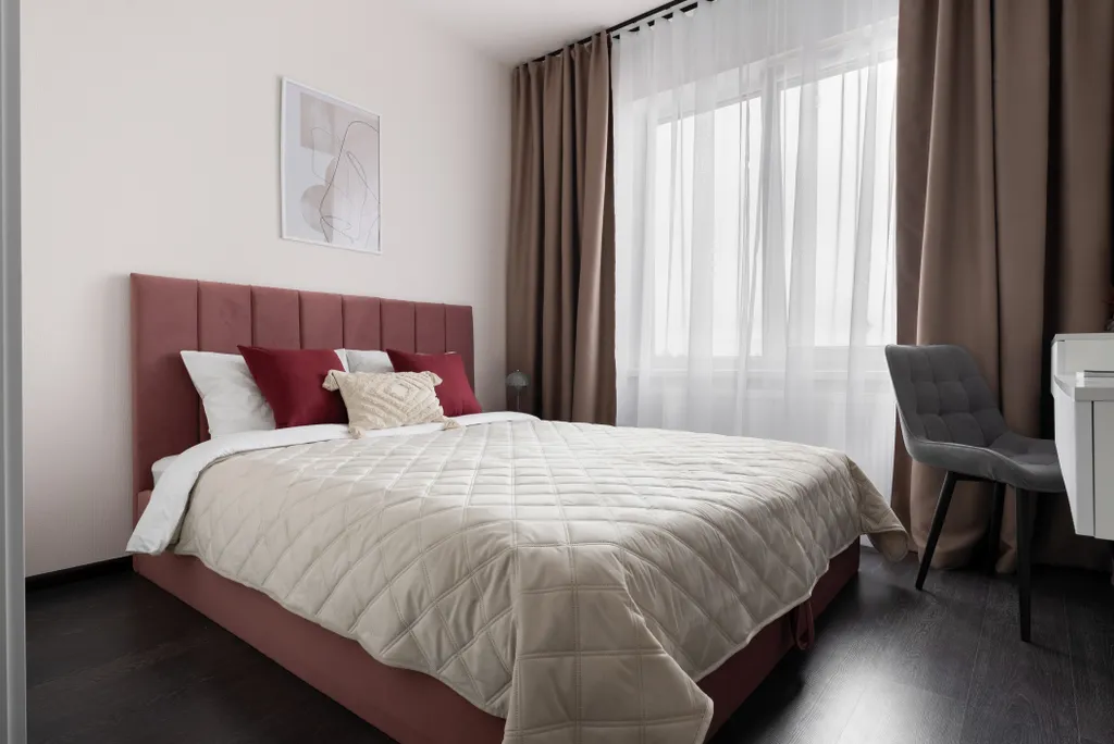 Квартира Евродвухкомнатная квартира на проспекте Будённого — Санкт-Петербург