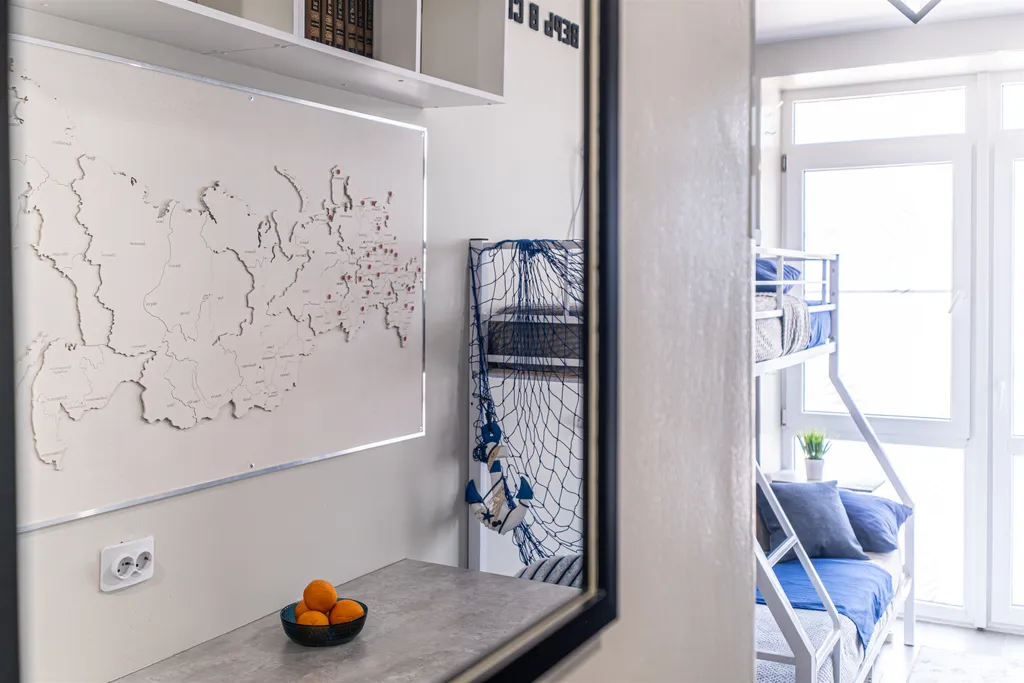 Современная студия в стиле "scandy" (4 спальных места +1). ЖК Гармония