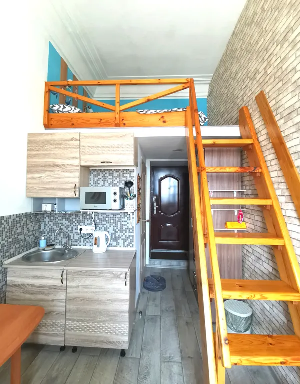 Студия в центре с видом на Золотой Мост