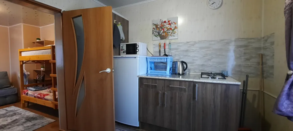 Домик на 4 чел со своей кухней и сан узлом