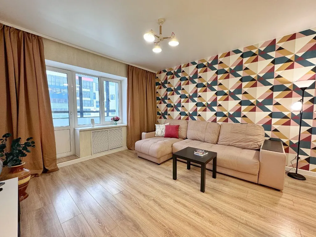 Стильная 2-комнатная квартира в центре города в ЖК Дымка