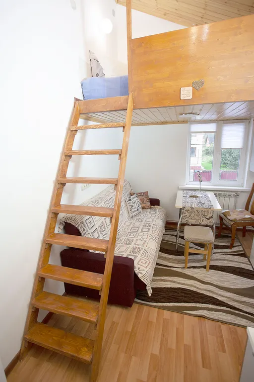 Квартира Квартира Двухуровневая студия, рядом с аэропортом Шереметьево — Лобня