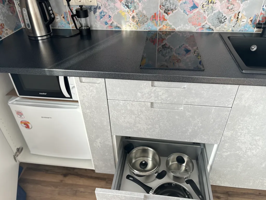 Яркий лофт центр, панорамный вид